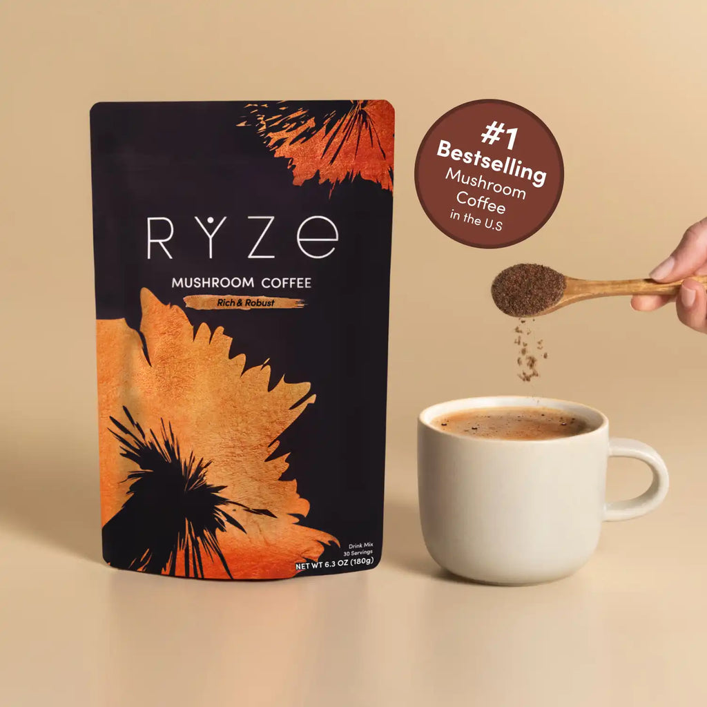 RYZE Mushroom Coffee House Blend 30 Servings