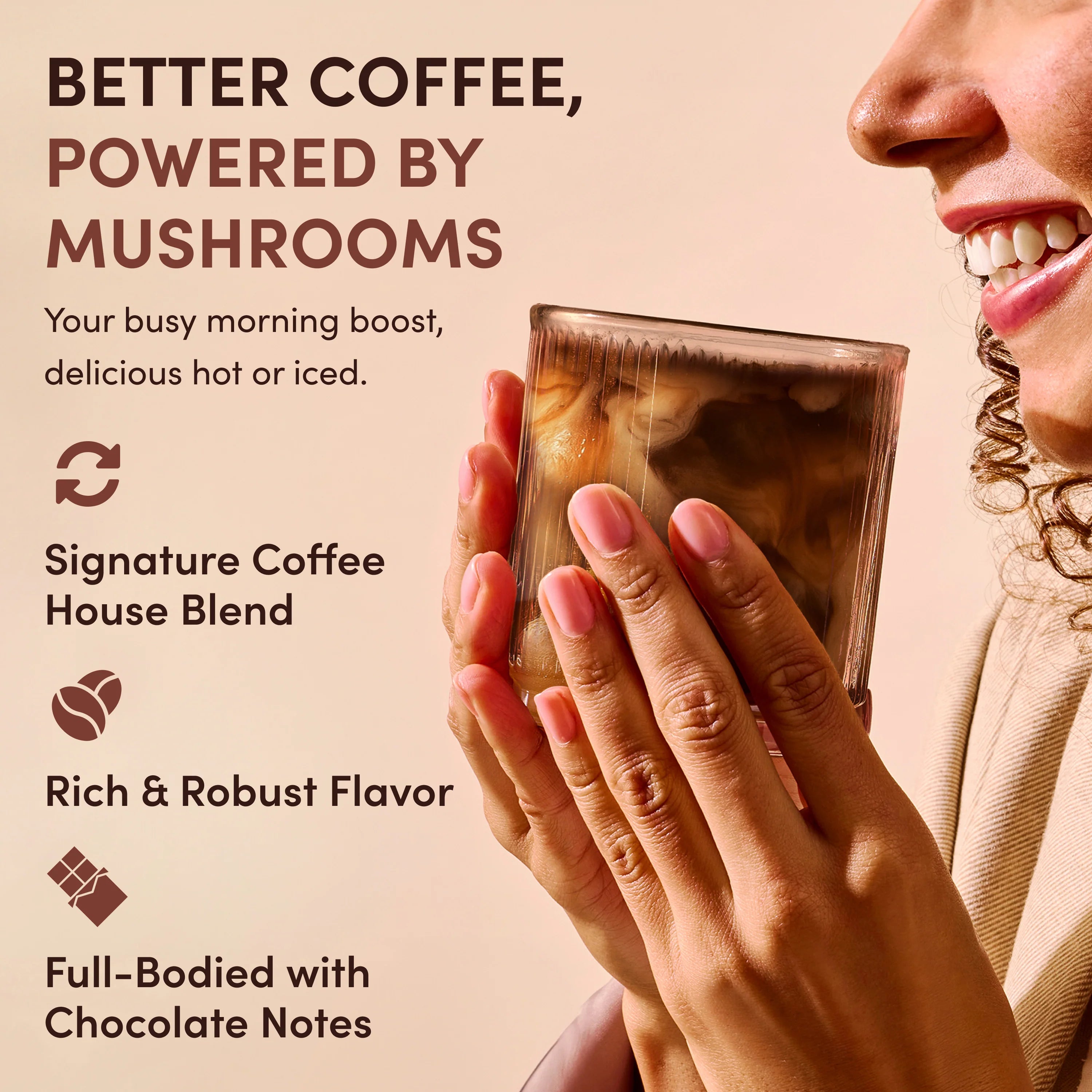 RYZE Mushroom Coffee Dark Roast Starter Kit 60 Servings