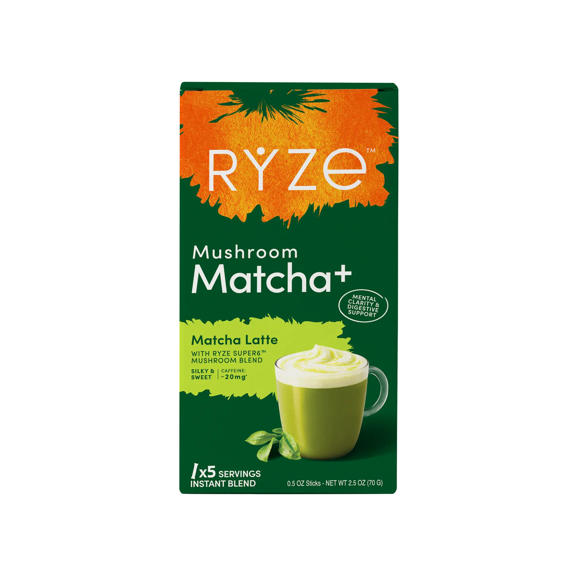 RYZE Matcha Latte Carton