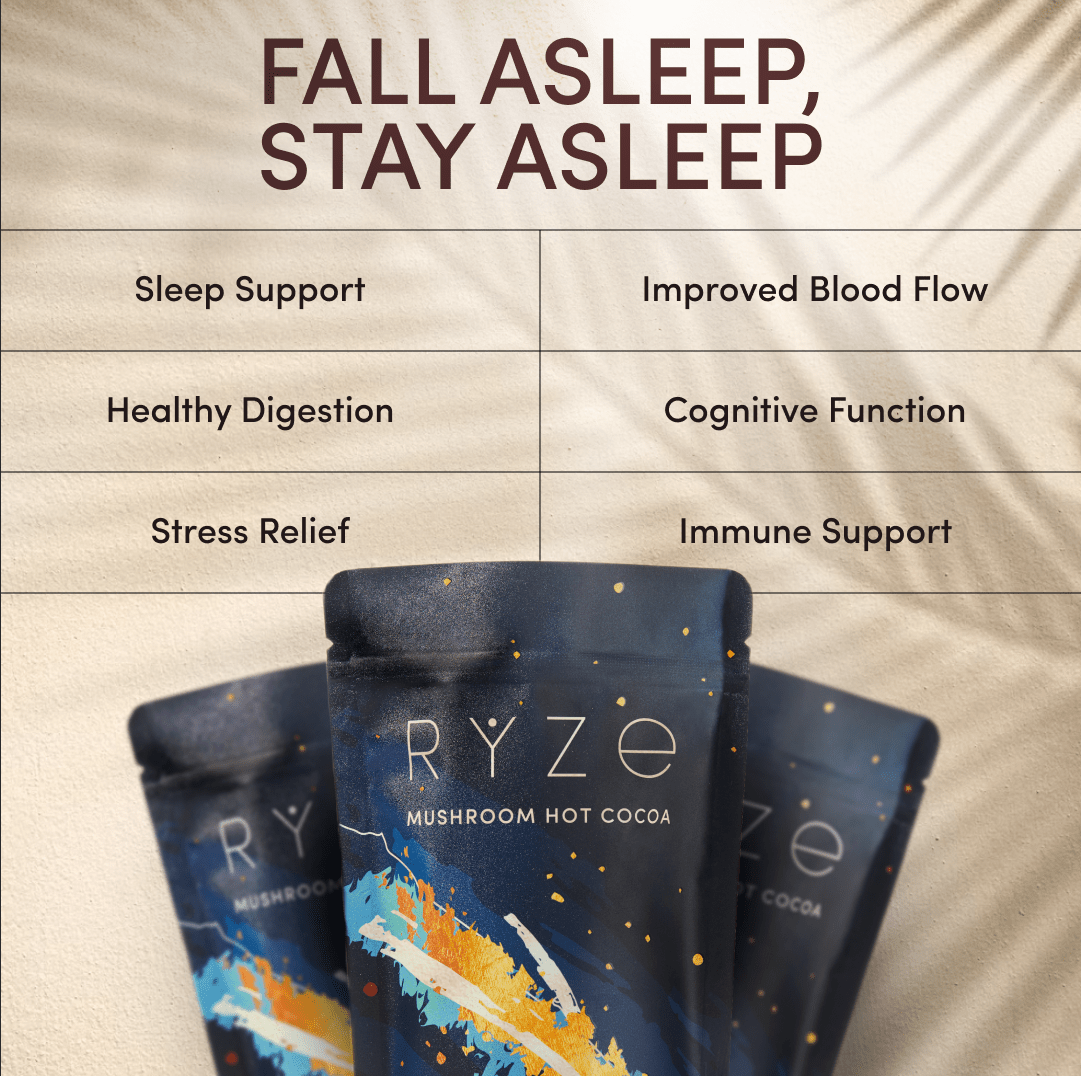 RYZE RYZE Hot Cocoa - with 6 Sleep Superfoods to Help Fall Asleep and Stay Asleep
